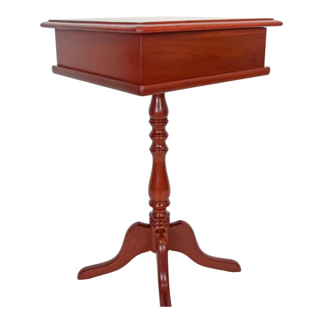 Vintage Square With Storage Side Table Chairish