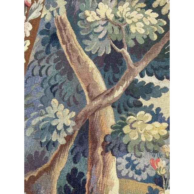 Vintage French Aubusson Tapestry, 1940s For Sale - Image 17 of 18