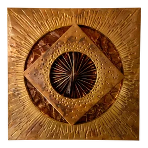 1970s Brutalist Brass Wall Sculpture in the Style of Paul Vanders & Stephen Chun