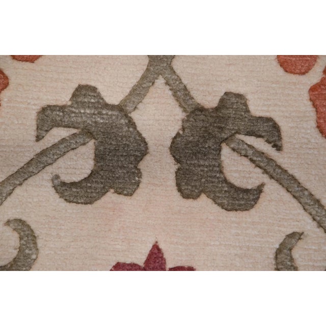 Vintage Indian Arts and Crafts Design Rug - 6' X 8'9" For Sale - Image 4 of 10