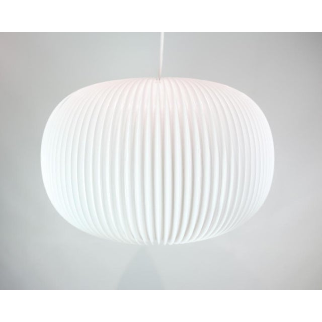 Silver Ceiling Lamp Part of 132 Lamella Series by Hallgeir Homstvedt & Jonah Takagi for Le Klint For Sale - Image 8 of 10