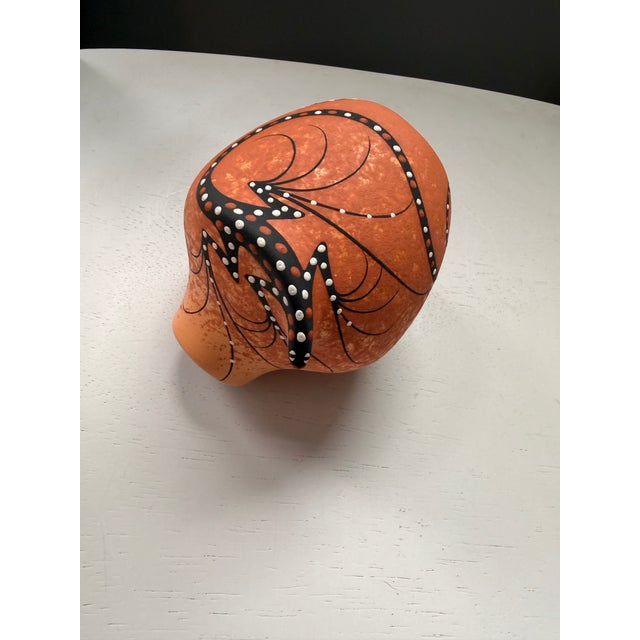 Handmade Signed Zuni Pueblo Vase For Sale - Image 4 of 6