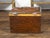 French 1890s Rustic Painted Tôle Box with Wood Grain Finish and Goldenrod Accent For Sale - Image 11 of 11