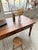 Antique Farmhouse Table in Walnut, 1900s For Sale - Image 12 of 18