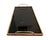 1990s Brass Gold Plated Black Glass Bed Serving Tray Regency Modern Liquor Bar For Sale - Image 5 of 7