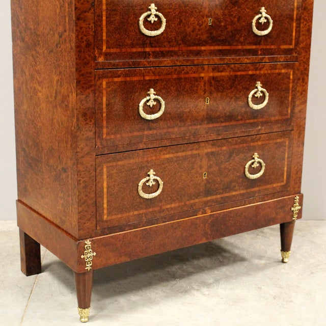 19th Century Napoleon III Weekly Chest of Drawers For Sale - Image 16 of 18