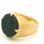 Vintage Italian 18k Gold Diamond Intaglio Ring by Bastian Bros, Size 10 For Sale - Image 9 of 13
