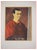 Moïse Kisling, Self-Portrait With a Palette, 1944, Lithograph For Sale