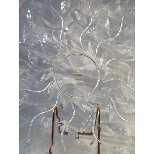 Lancel Paris Crystal Dish, 1980s For Sale - Image 6 of 8