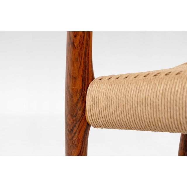Model 78 Dining Chairs by Niels Otto Møller for J.L. Møller Mobelfabrik, Denmark, 1950s, Set of 4 For Sale - Image 5 of 7