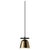 Metal Black Matte Golden Glossy Cup Lighto T GR Lamp by Jamie Hayon for Parachilna For Sale - Image 7 of 7