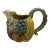 Vintage Majolica-Inspired Ceramic Fruit Pitcher For Sale
