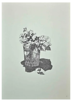 Franco Gentilini, Still Life, Vintage Offset Print, 1970s