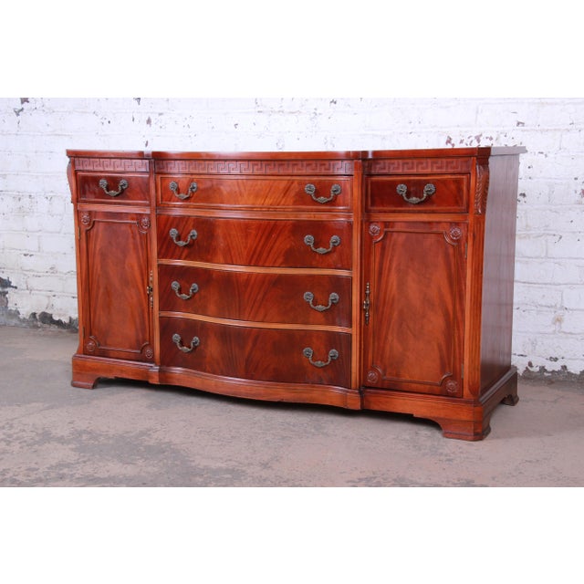Bernhardt Flame Mahogany Sideboard Buffet Chairish