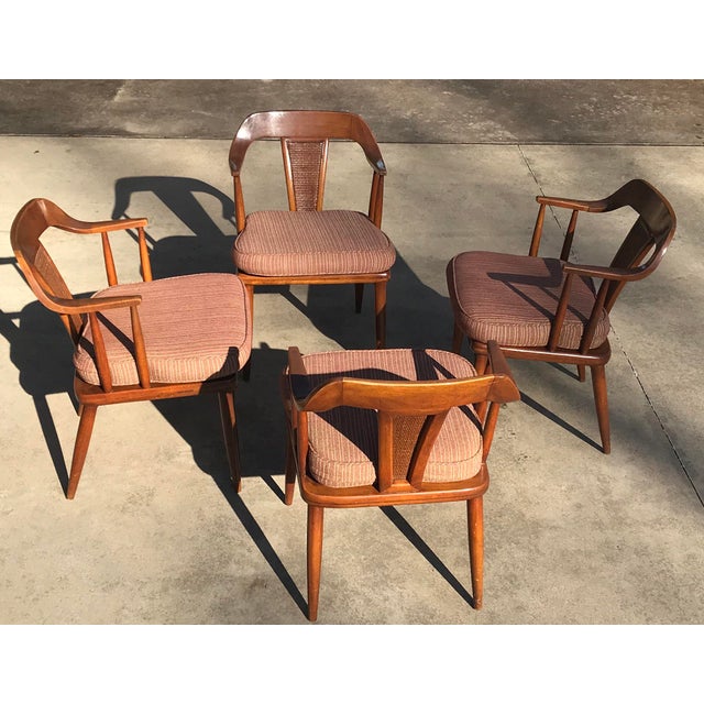 Tomlinson of High Point Mid Century Dining Chairs Set of 4 Chairish