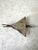Art Deco Mid 20th Century Art Deco Sterling Silver and Onyx Brooch For Sale - Image 3 of 3