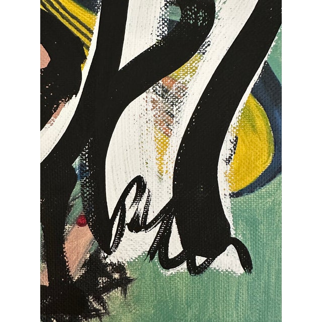 Abstract Original Peter Keil Abstract Painting For Sale - Image 3 of 7