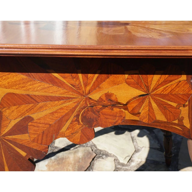 Brown Louis Majorelle Signed French Art Nouveau Game Table, Circa 1900 For Sale - Image 8 of 11