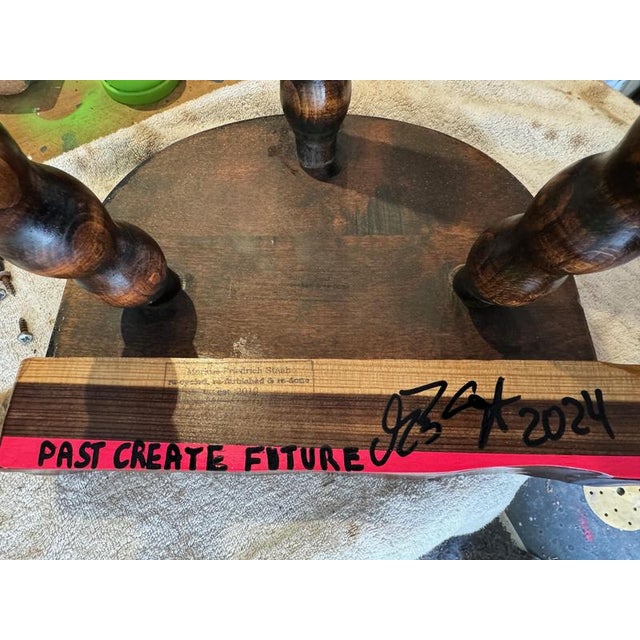 Past Create Future Barstool by Markus Friedrich Staab For Sale - Image 14 of 15