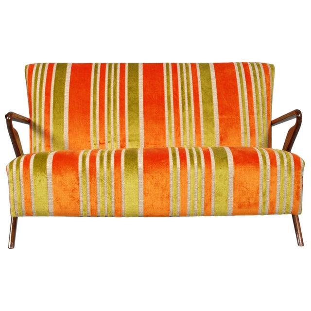Mid-Century Modern Sofa by Paolo Buffa for La Permanente Mobili Cantù, 1950s For Sale - Image 3 of 8