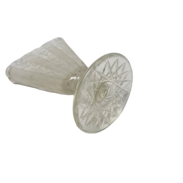Glass Art Deco Napkin Holder from Bolesław Morawski Glassworks, Poland, 1930s For Sale - Image 7 of 18