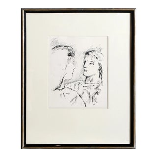 The Confrontation, Pierre Bonnard Lithograph, Signed 'pb' in the Plate For Sale