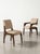 Arches II Dining Chair in Walnut and Chenille from Insidherland For Sale - Image 4 of 13