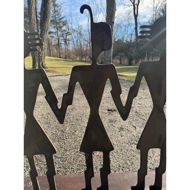 Fabulous Figural Garden Sculpture by Artist Doug Weigel For Sale - Image 4 of 9