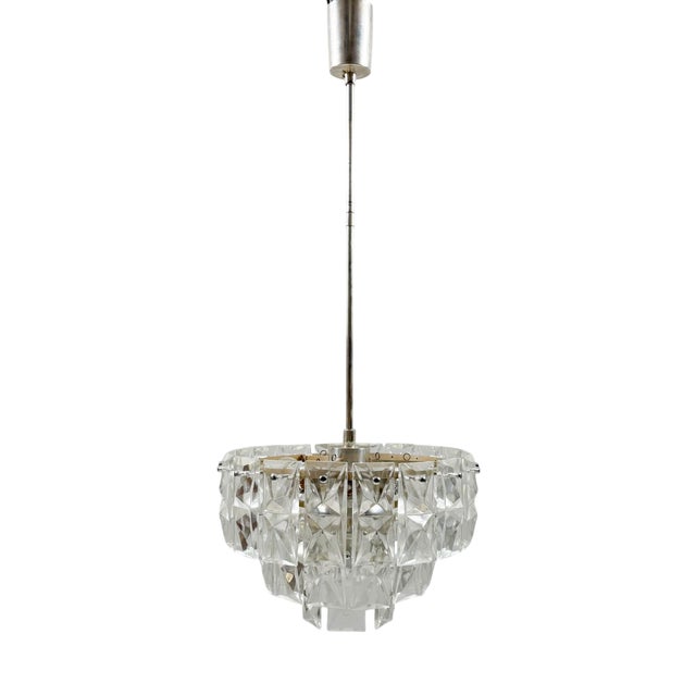 Mid-Century Chandelier from Kinkeldey, Germany, 1970s For Sale