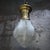 French Art Deco Etched Glass and Gilt Brass Pendant Lamp, 1920s For Sale - Image 4 of 10