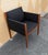 Vintage Shaker Style Armchair With Hand-Woven Canvas Checkerboard Seat For Sale - Image 9 of 10