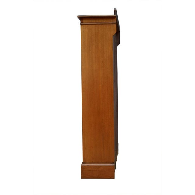 Edwardian Walnut Open Bookcase, 1900 For Sale - Image 13 of 18