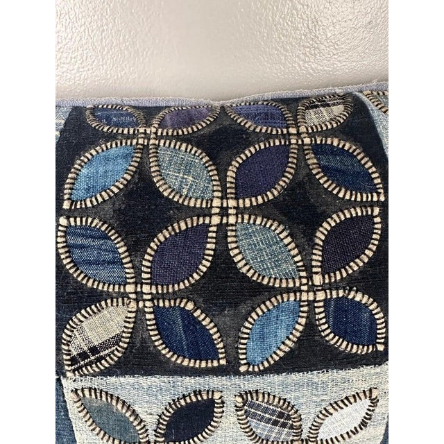 Tribal Batik Patchwork Pillow For Sale - Image 3 of 7