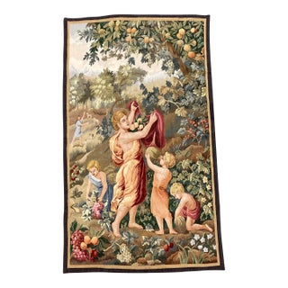 Aubusson Style Tapestry Wall Art, Early 21st Century For Sale