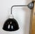 Industrial Factory Wall Lamp with Black Enamel Shade, 1960s For Sale - Image 6 of 16