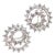 A rare and elegant vintage creation from Tiffany & Co., these Irid Platinum Earrings showcase a captivating sculptural...