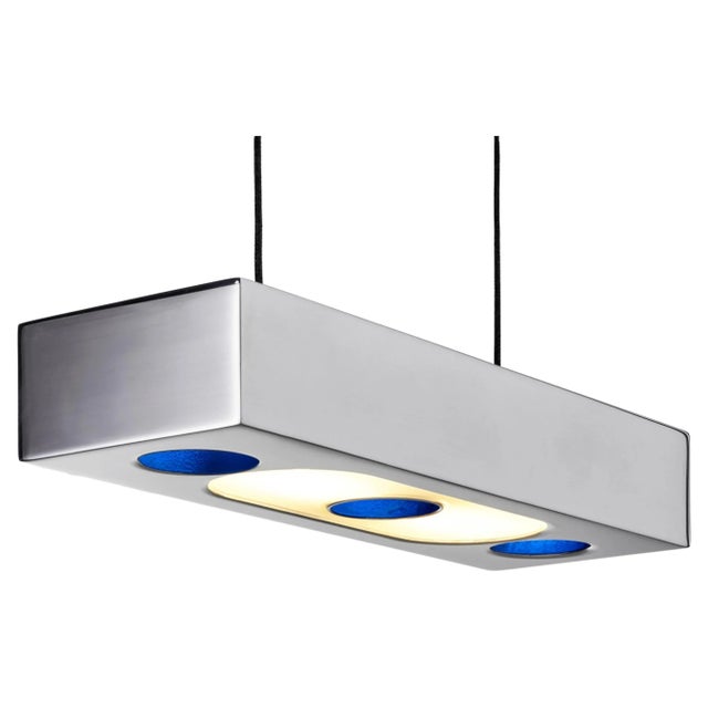 Metal Aluminium Oblivion Suspended Light by Lexavala For Sale - Image 7 of 7