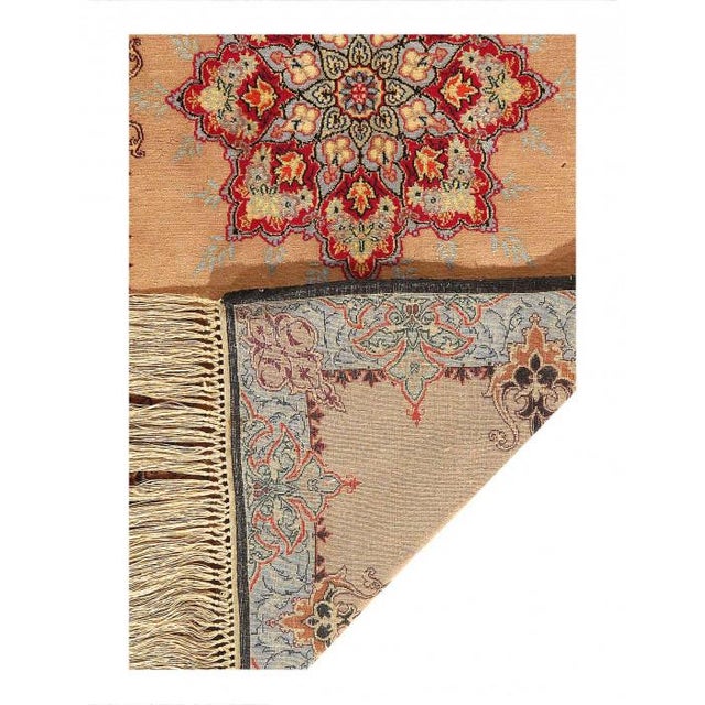 Pasargad DC Super Fine Hand Knotted Silk & Wool Isfahan For Sale - Image 4 of 4