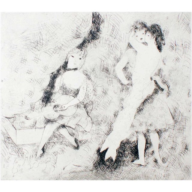 Third state. Published in general catalogue ''Marie Laurencin'' by Daniel Marchesseau, Kyuryudo,Tokyo, 1981, Number.127,...