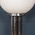 Glass 20th Century Chrome Floor Lamp with Hand Blown Venetian Glass Shade, Murano Italy, 1960s For Sale - Image 7 of 13