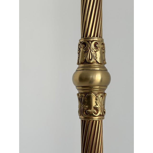 Italian Brass Hall Tree with Onyx Marble Base, 1960s For Sale - Image 16 of 18