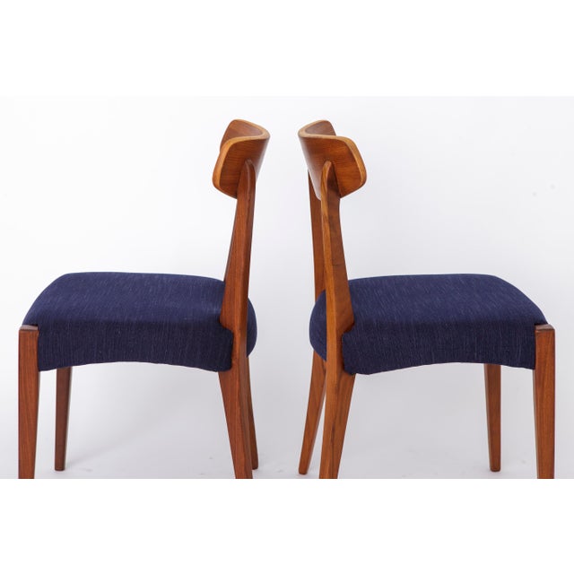 Wood Vintage Danish Teak Chairs, 1960s, Set of 3 For Sale - Image 7 of 12