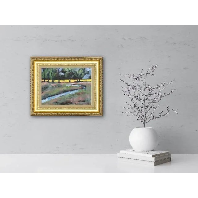 Modern Coastal Point Reyes Original Landscape Oil Painting For Sale - Image 3 of 6