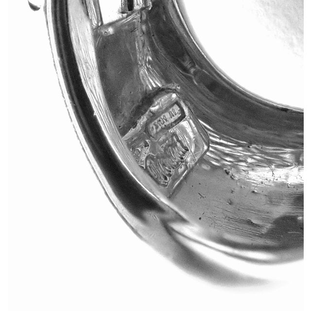 Damiani Da Definire 18k White Gold 3.09ct Diamond Earrings. Retail: $22,900, Pair For Sale - Image 4 of 12