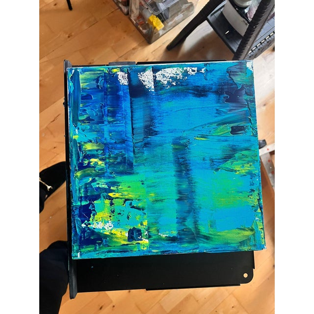 This listing is for a 12 x 12 inch acrylic on canvas painting, with a signed certificate of authentication. I have done a...