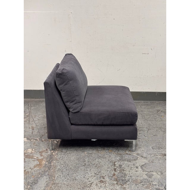 Cb2 Decker Slipper Chair For Sale In San Francisco - Image 6 of 12