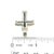 1990s 1990s David Yurman Sterling Silver Cross Pendant Estate DY697 For Sale - Image 5 of 7