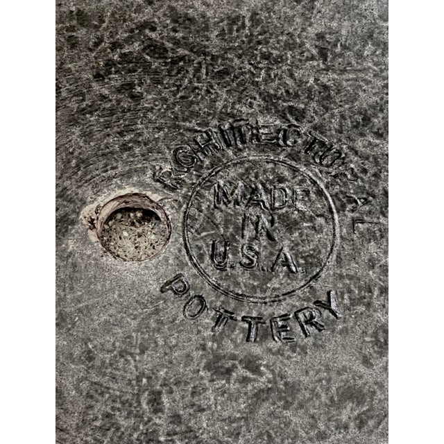 Drawing/Sketching Materials John Follis Bowl Planter F Series in Charcoal Matte Finish For Sale - Image 7 of 8