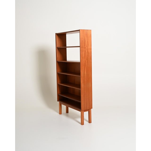 Vintage Scandinavian Teak Bookcase, 1960s For Sale - Image 3 of 7