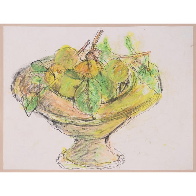 'Bowl of Fruit' by Victor Di Gesu, Paris, Louvre, Académie Chaumière Et Etrangères, Los Angeles County Museum of Art For Sale In Monterey, CA - Image 6 of 6